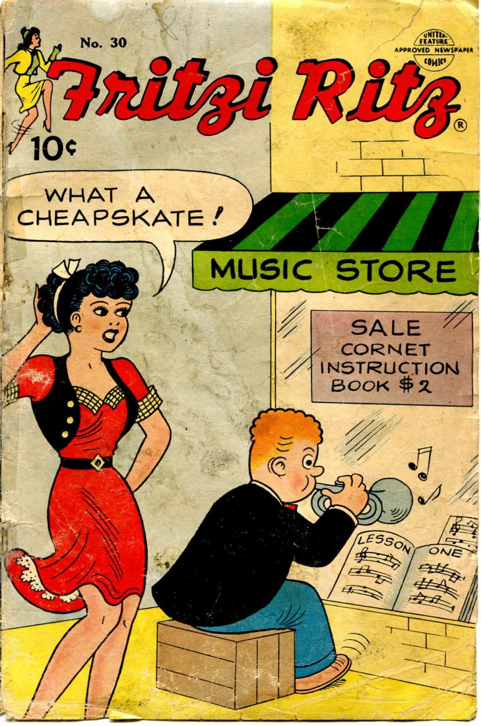 1953 Fritzi Ritz Comics Ebook Collection — Issues 27-36 (united ...