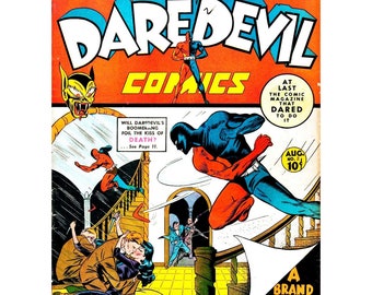 Daredevil Comics No2 | Lev Gleason / Comic House | 1941 | English | Superhero | Digital | PDF