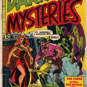 Dark Mysteries Collection | Story Comics | Horror | Jun 1951-Jul 1955 | Digital Download | PDF