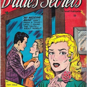 Bride&#39;s Secrets Collection (10 issues) | Ajax-Farrell | Romance | May 1954 - Oct 1957 | Digital Download | PDF