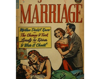 My Secret Marriage No1 | Superior Publishers | Vintage Romance Comic Book | May 1953 | English | Digital Download | PDF