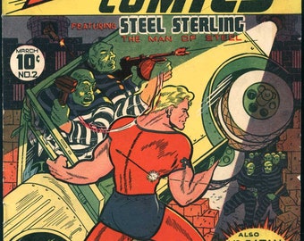 Zip Comics No2 | M. L. J. Magazines Inc. | March 1940 | English | Superhero | Digital | PDF