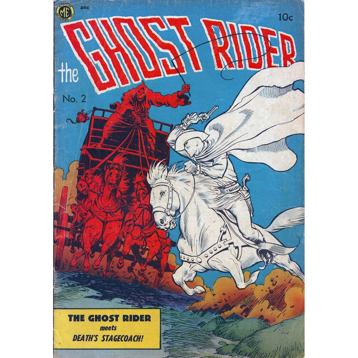 Ghost Rider Complete Collection: Vintage Western Comic August 1950 ...