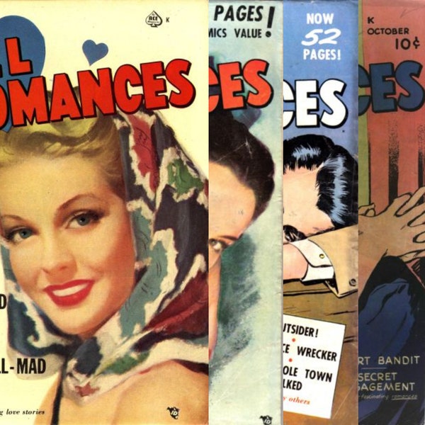 romance writers of canada magazine All Romances Collection | Ace Magazines | Vintage Romance Comic Book | 1949 - 1950 | English | Digital Download | PDF