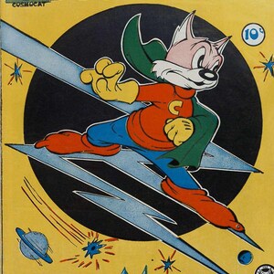 Cosmo Cat Collection | Fox Feature Syndicate | Jul 1946 - Oct 1947 | Digital Download | PDF