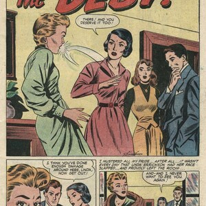 Diary Confessions No11 Stanley Morse Key Vintage Romance Comic Book September 1955 English Digital PDF image 2