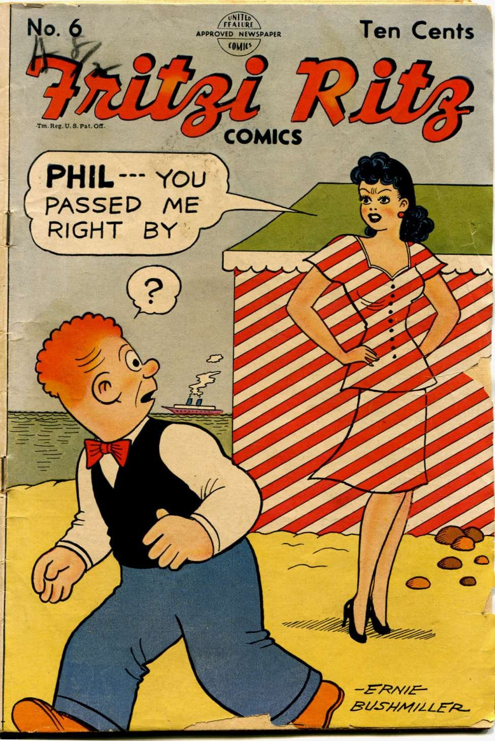 Fritzi Ritz 1949 Collection | United Features | Vintage Humor Comic ...