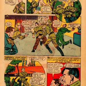 Daredevil Comics No1 Lev Gleason / Comic House 1941 English Superhero Digital PDF image 3