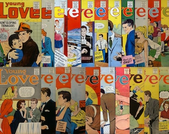 Colección Young Love 1960 Series / Grupo de Premios / Vintage Romance Comic Book / Feb 1960 - Jun 1963 / Inglés / Digital / PDF