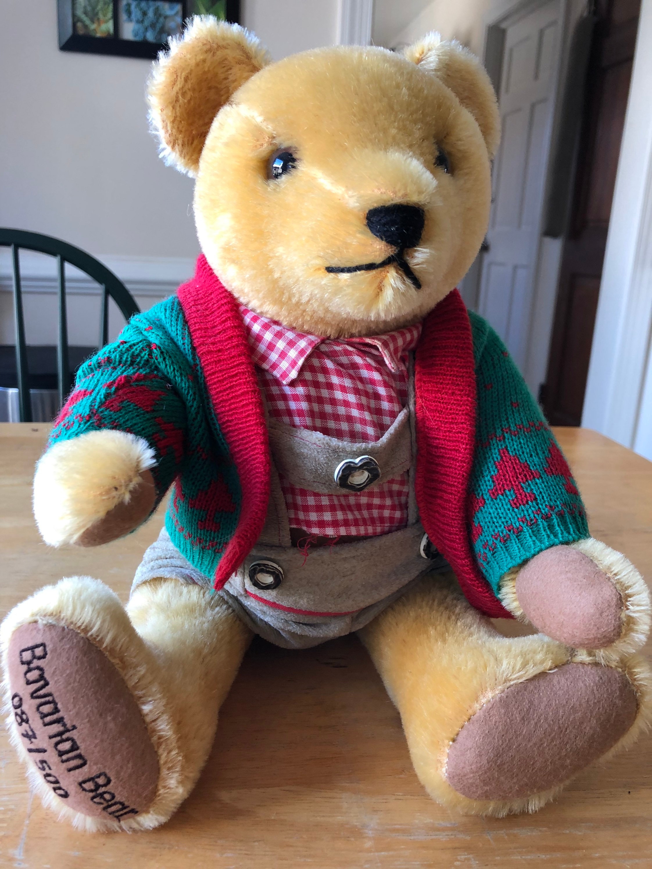 Teddy Herman Bear - Etsy