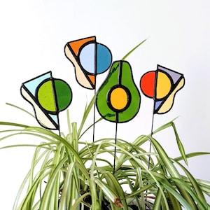 Dali (Stained Glass Plant Stake)