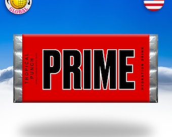 Prime Tropical Punch - Novelty wrapper Chocolate Bar