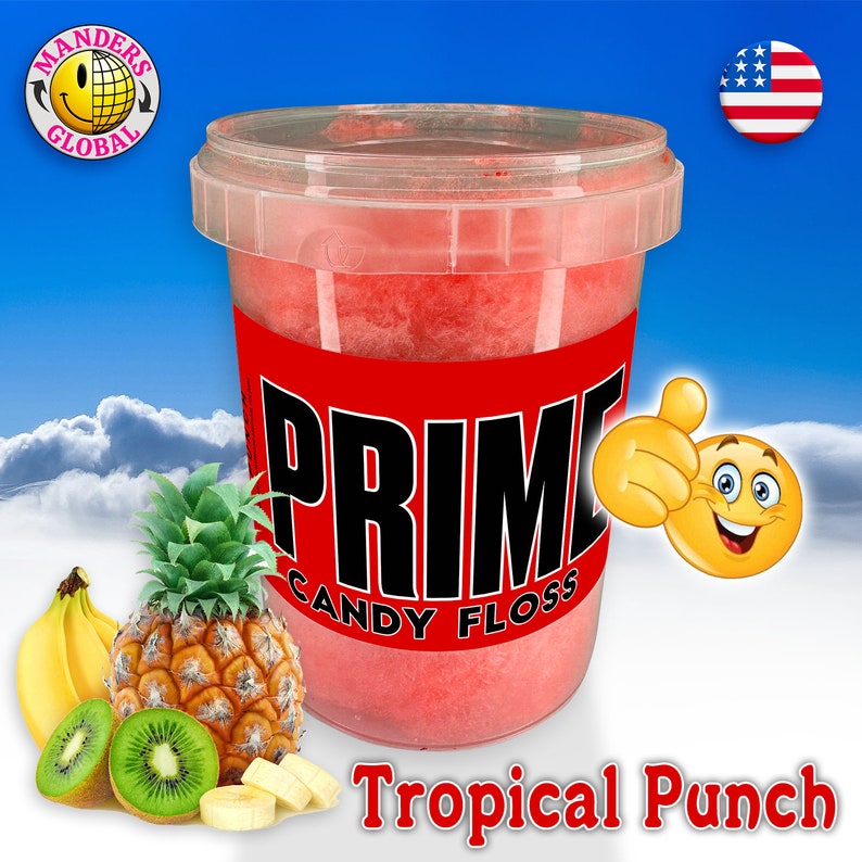 Prime Tropical Punch Candy Floss image 1