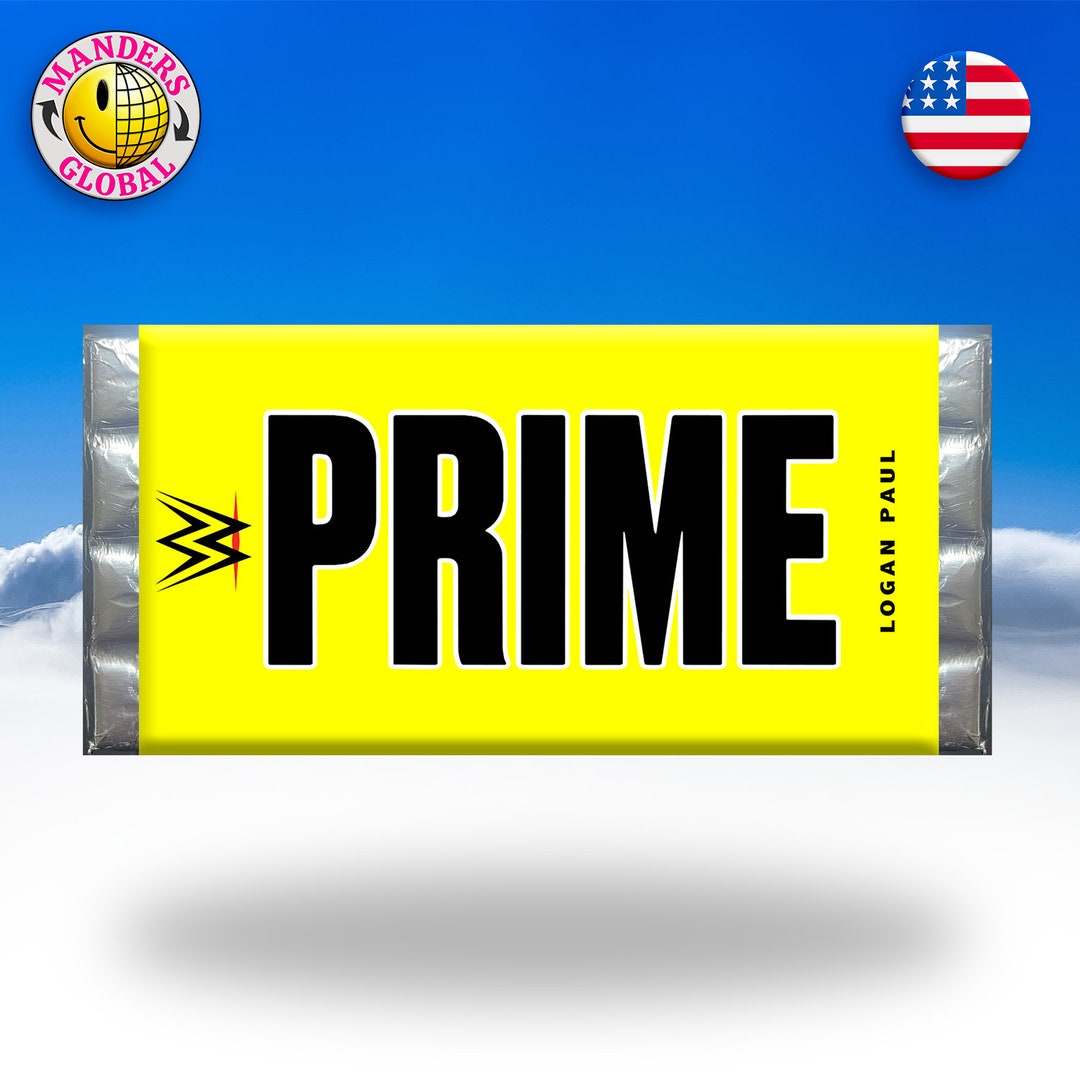 Prime Logan Paul Novelty Wrapper Chocolate Bar Etsy UK