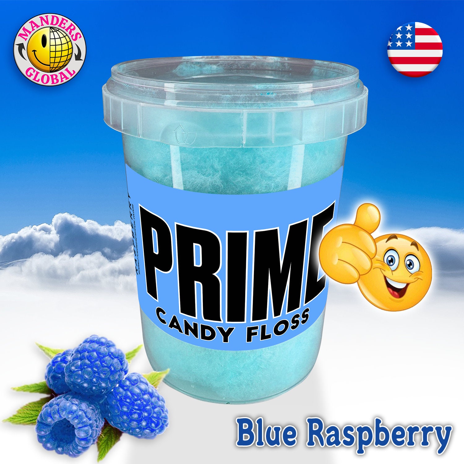 PRIME Energy Blue Raspberry – CandyMix
