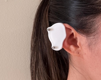 Kolczyk uciskowy na keloidy – leczenie płatka ucha po operacji, mocny klips, na duże guzy