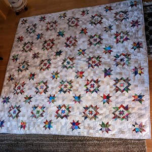 Heartspun Friendship Quilt 76"x76"