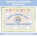 Earth Day Bulletin Board Kit April Bulletin Board Kit Printable ...
