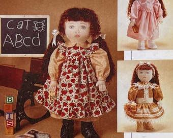 Fancy Frocks - 18&quot; Doll Clothes  - McCall&#39;s Sewing Pattern 7435