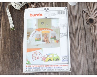 UNCUT Burda Children's Play Tent Pattern 8540