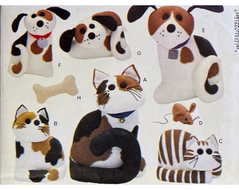 Cats & Dogs - Butterick Sewing Pattern 3471