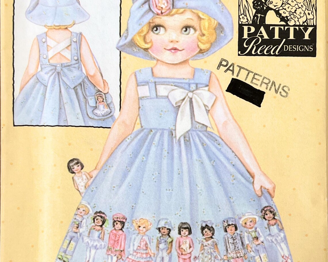 Girls Border Print Dress - Patty Reed Designs - Simplicity Sewing ...