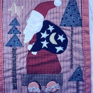 Wheelie Cart St. Nick Sewing Pattern 105 - Christmas, Holiday Design