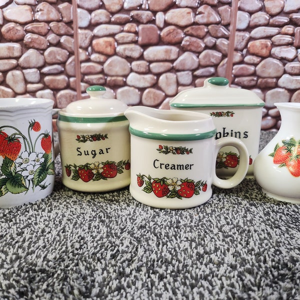 Strawberry Kitchen Etsy