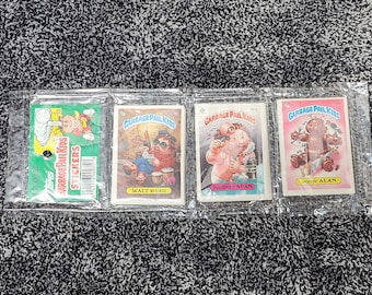 1986 Topps Adesivi per bambini secchio della spazzatura