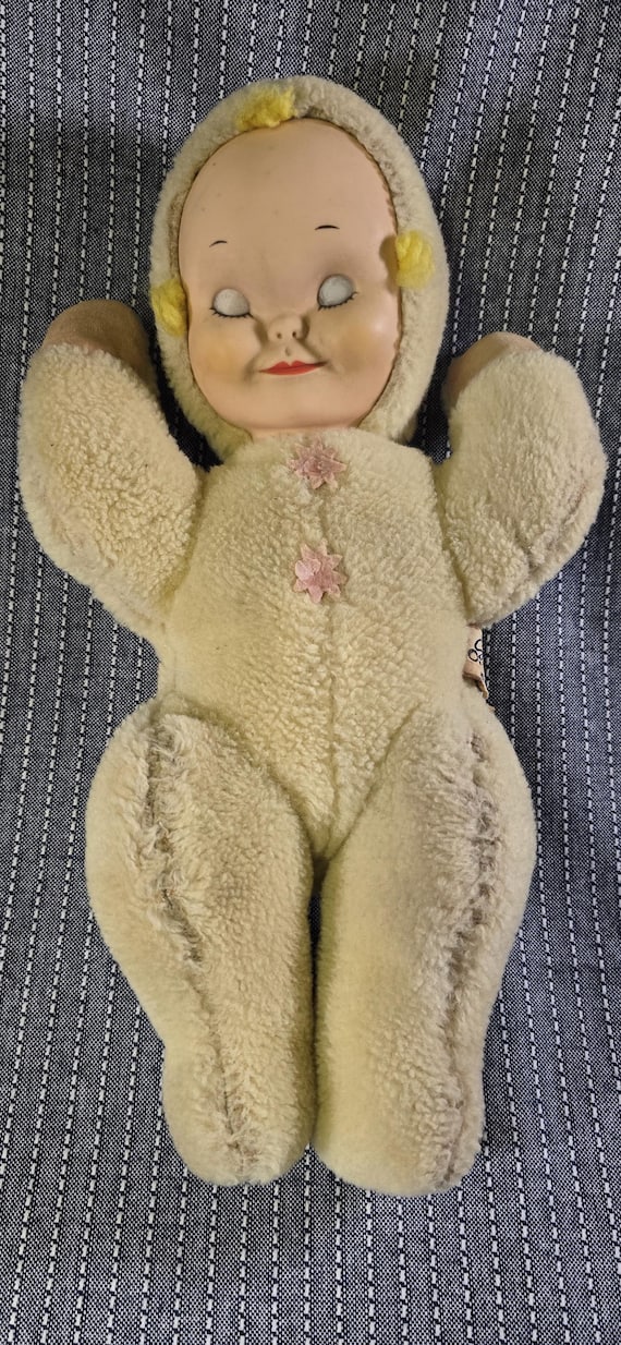 Vintage Knickerbocker Sleepy Head Doll #A51 - Etsy