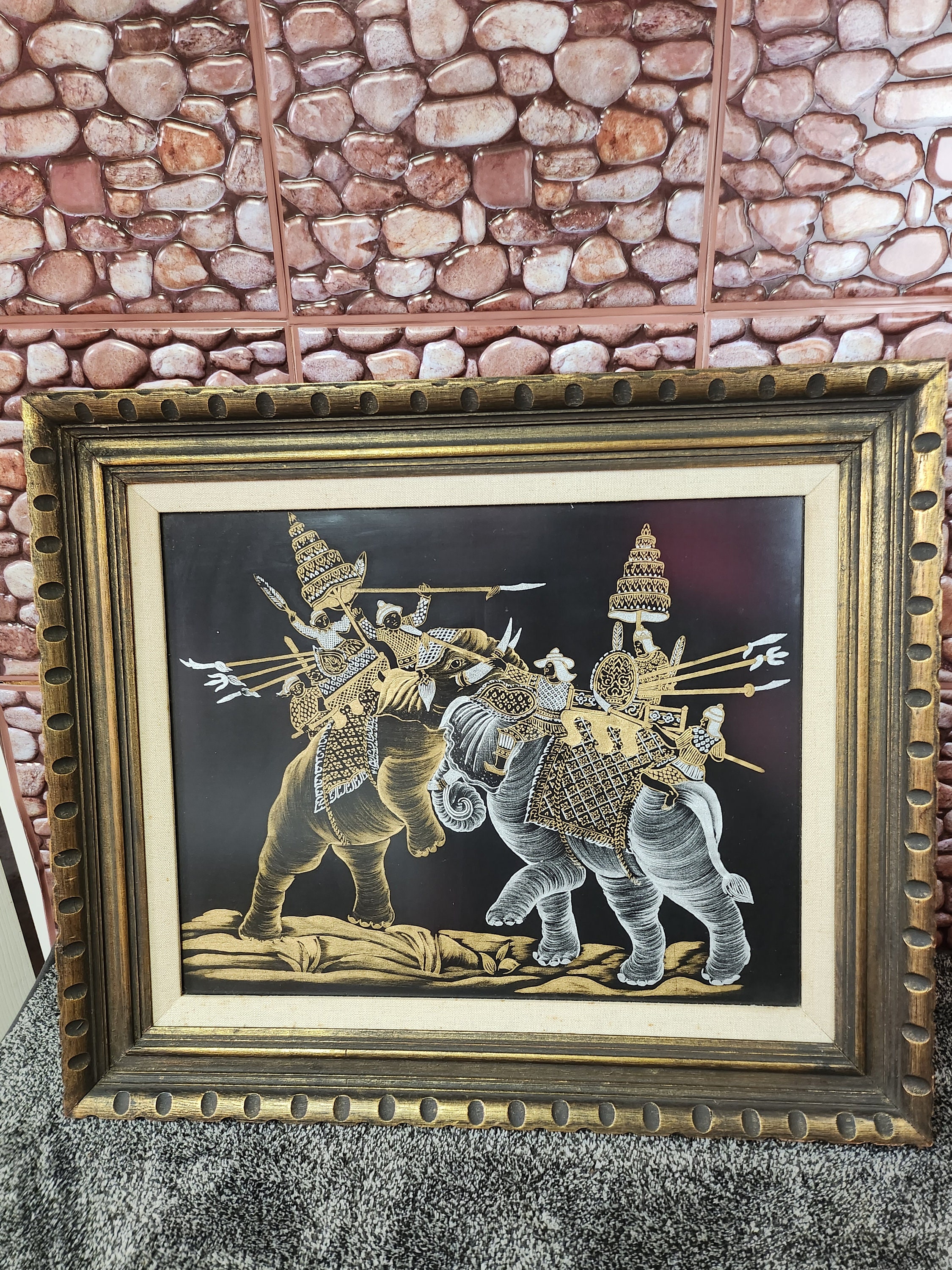 Thai Antique Painting - Etsy
