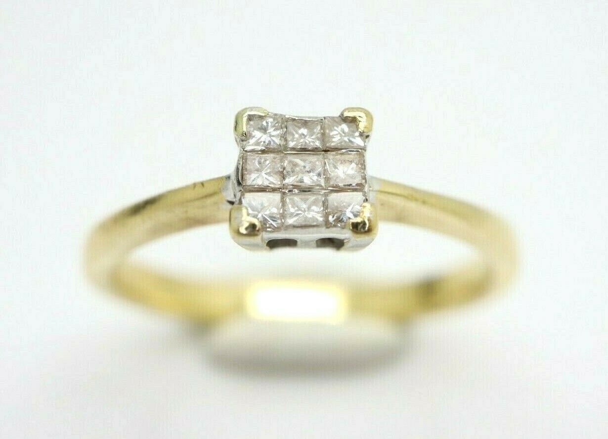 Perugia - 14k White Gold 0.70 Carat Princess Cut Straight Natural Diamond  Anniversary Ring @ $2700| Gabriel & Co.