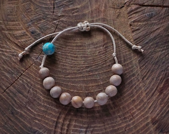 bracelet rosary "sand"