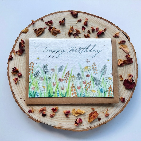 Nature Birthday Cards - Etsy