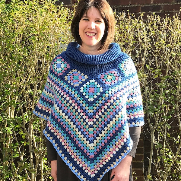 Crochet Poncho Pattern, Poncho Pattern, Crochet Poncho, Crochet Top, Crochet Jumper Pattern