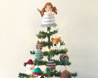 Christmas Crochet, Christmas Crochet Pattern, Christmas Crochet Decorations, Christmas Amigurumi Pattern, Christmas Amigurumi