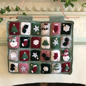 Crochet Christmas, Christmas Crochet, Christmas Crochet Pattern, Christmas Crochet Decoration, Crochet Advent Calendar Pattern image 4