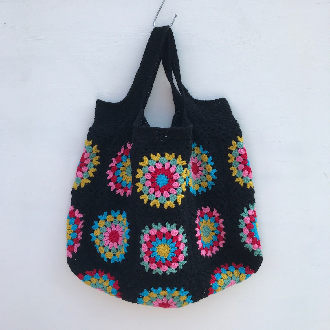 Crochet Bag Pattern Granny Square Bag Pattern Granny Square Etsy