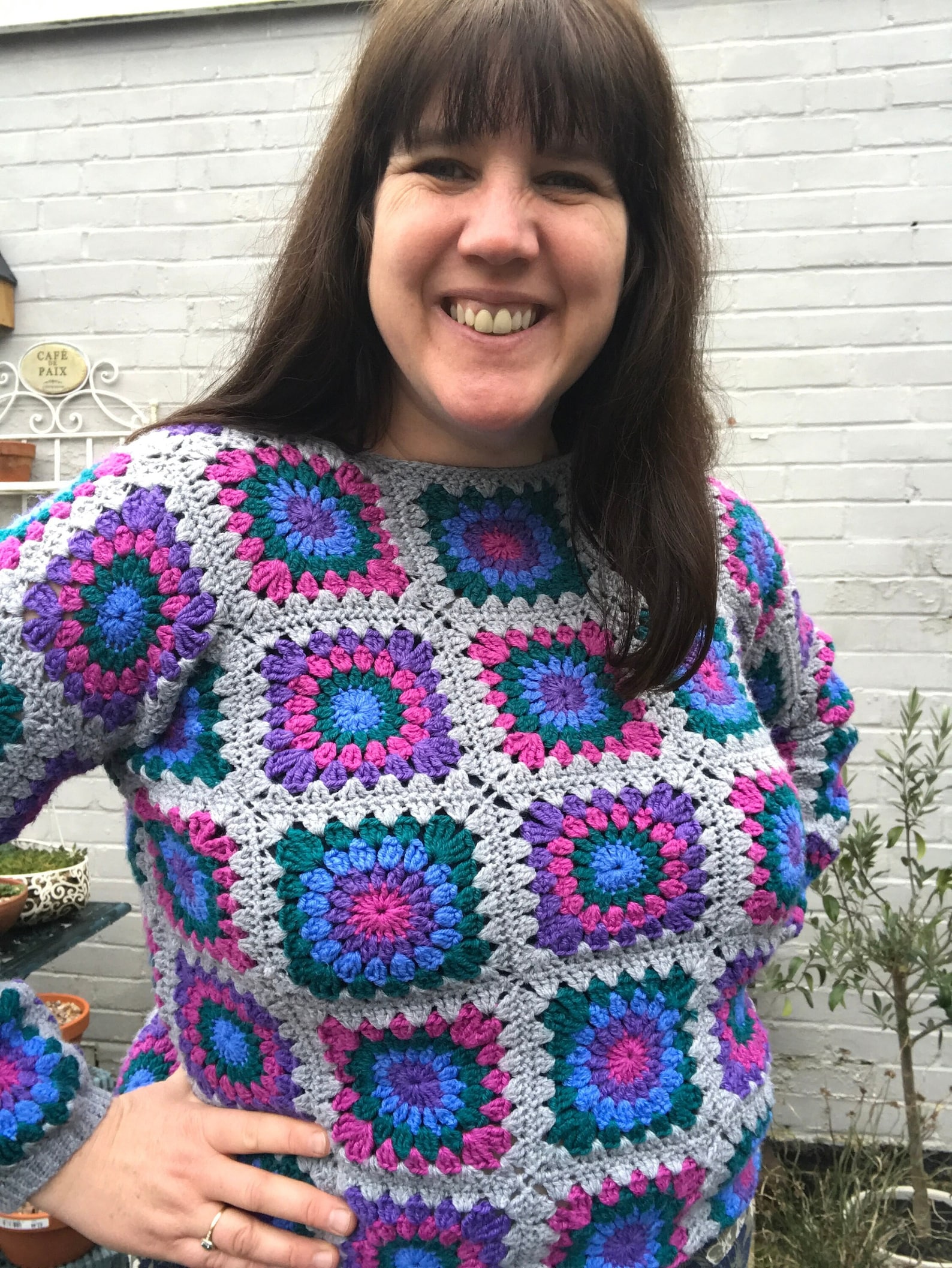 Granny Square Jumper Pattern Crochet Jumper Pattern Crochet Etsy