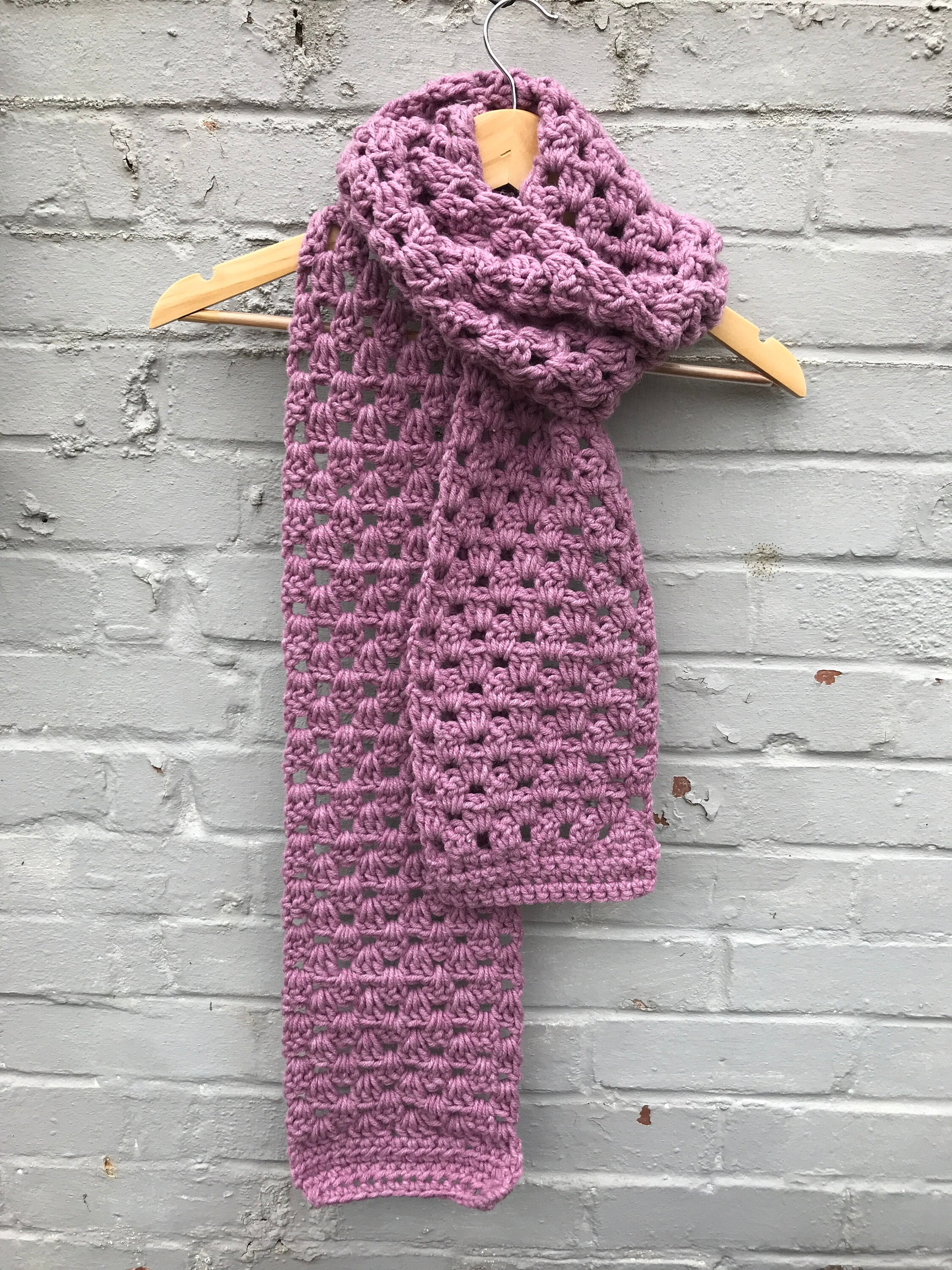 einfach schal häkeln