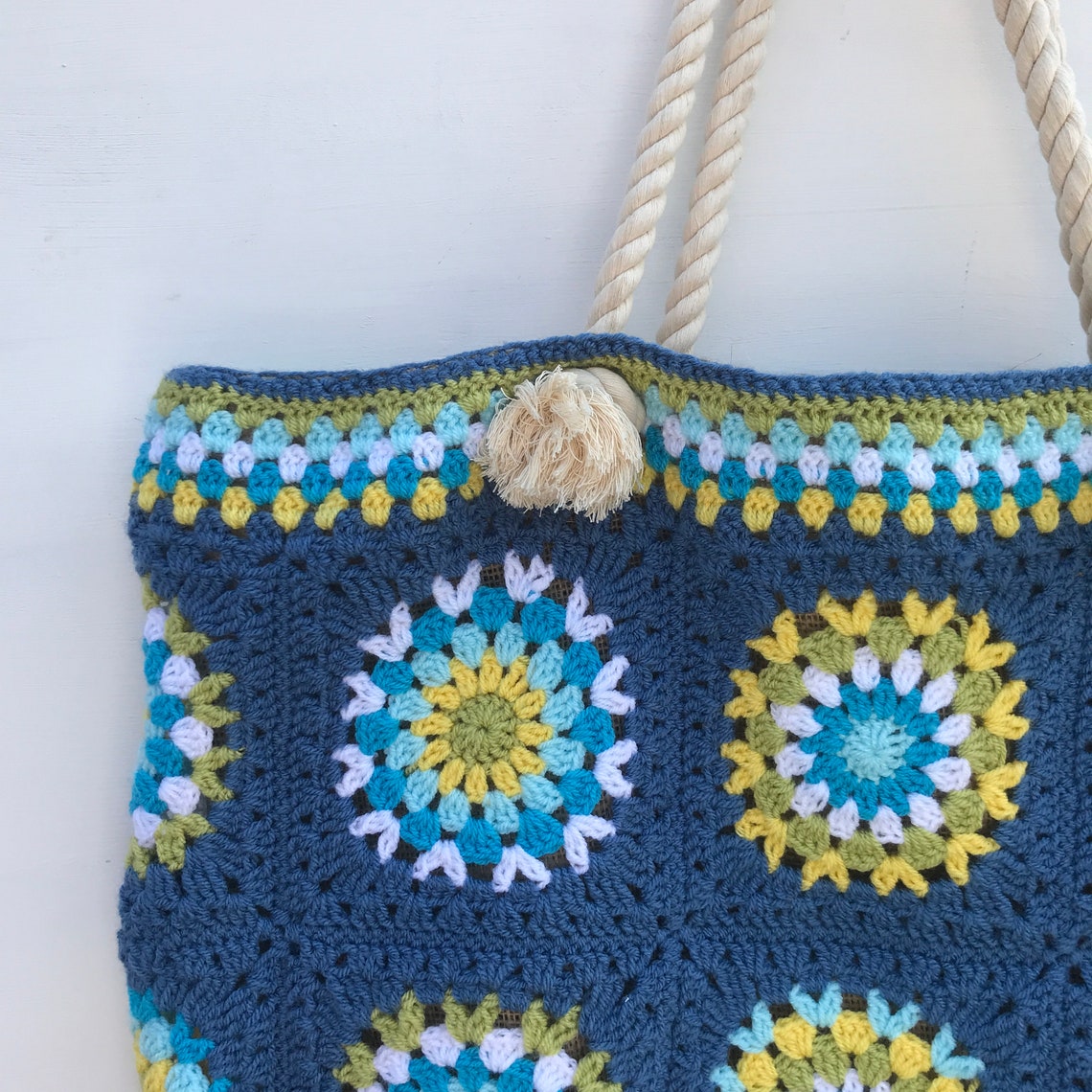 Crochet Bag Pattern Granny Square Bag Pattern Granny Square - Etsy