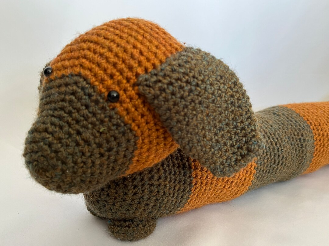 Dog Draught Excluder Crochet Pattern Draught Excluder Etsy