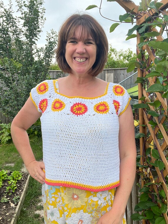 jersey de crochet para mujer