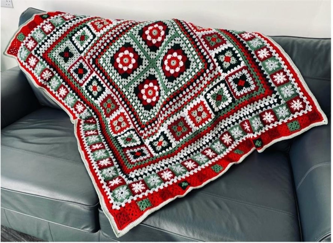 Crochet Blanket Pattern, Crochet Blanket, Granny Square Blanket