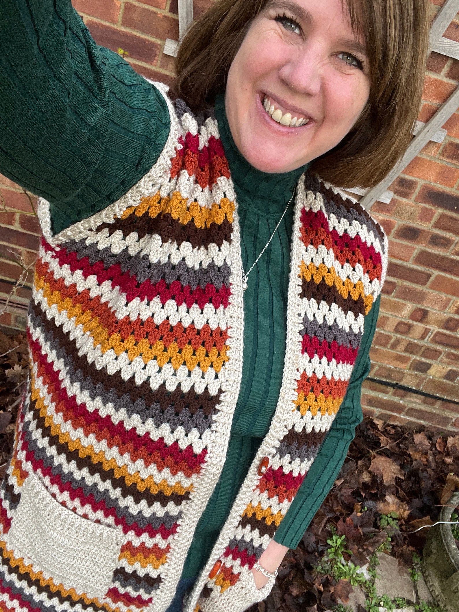 Crochet Gilet, Crochet Gilet Pattern, Crochet Waistcoat Pattern ...