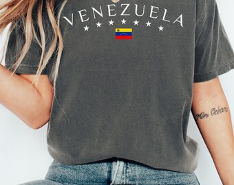 Venezuela Freedom T Shirt, Comfort Colors 1717, Vintage Vzla Tee, Liberty Shirt, Unisex Support Shirt, gift for venezuelan, Human Rights