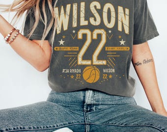Wilsom 22 basketball Team Shirt Game Day T'Shirt