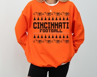 Cincinnati Football Sweatshirt: Retro Sports Fan Gift