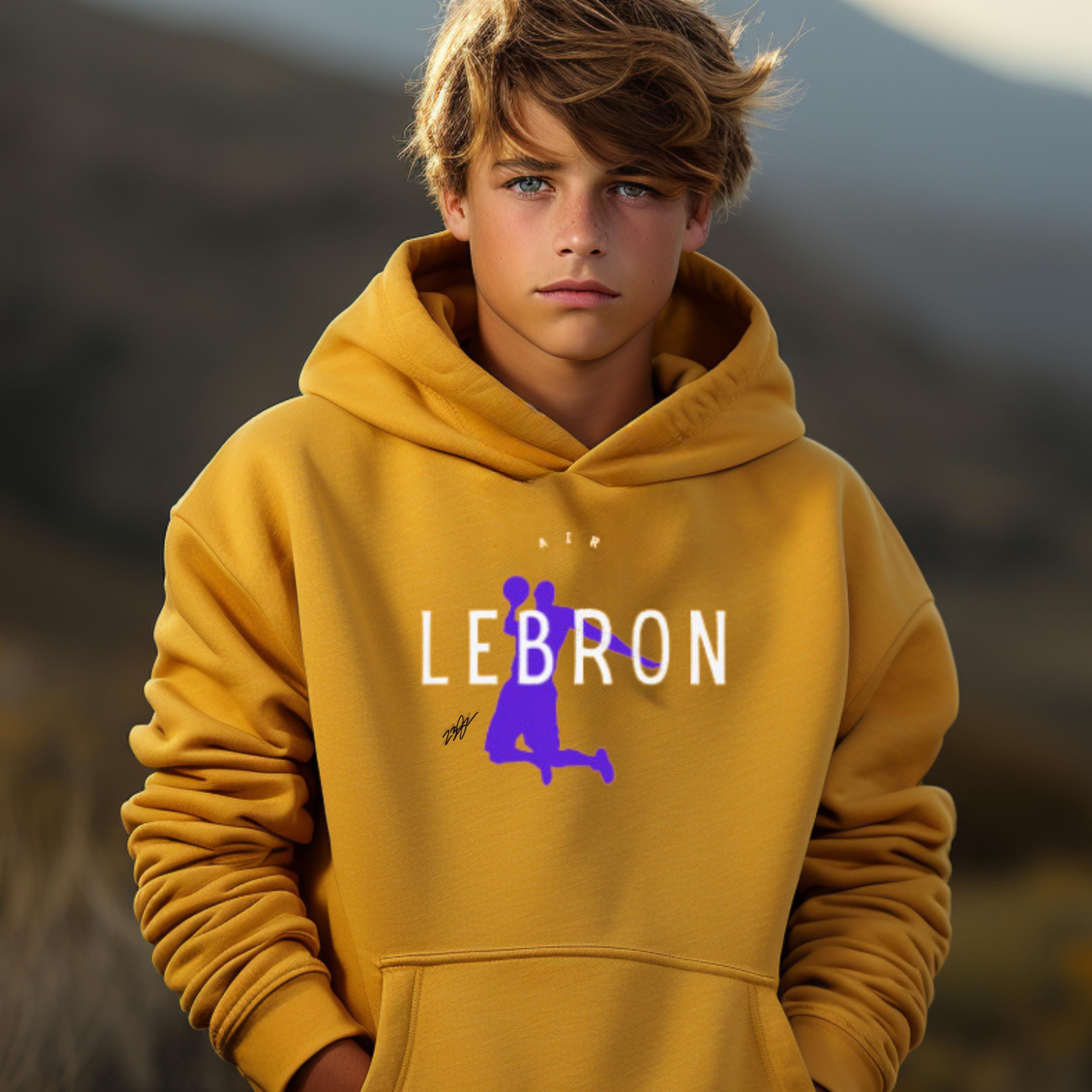 Lebron James Kids Hoodie Etsy