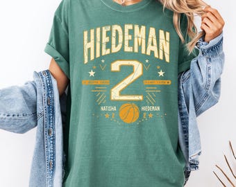 Seattle Basketball Shirt 2 Hiedeman: Storm Retro Comfort Colors Tee